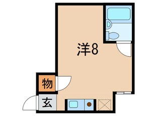 ユニオンハイツ鹿島田Ｃ棟の物件間取画像